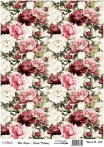 Cadence Pirinç Dekopaj Kağıdı - Model 609