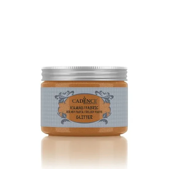 Cadence Simli Kumaş Rölyef Pasta 15879 Bakır 150ml