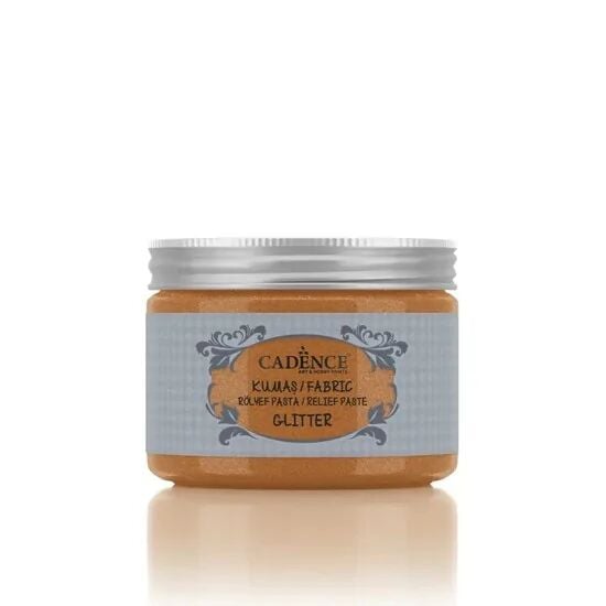 Cadence Simli Kumaş Rölyef Pasta 15879 Bakır 150ml