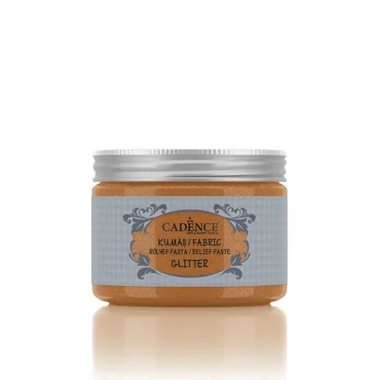 Cadence Simli Kumaş Rölyef Pasta 15879 Bakır 150ml