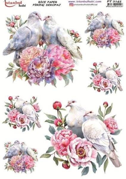 Pirinç Dekopaj Kağıdı 30x42cm PT-2145
