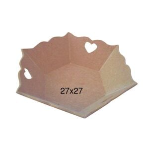 Ahşap Kalpli Ekmeklik E331