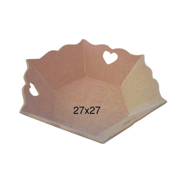 Ahşap Kalpli Ekmeklik E331