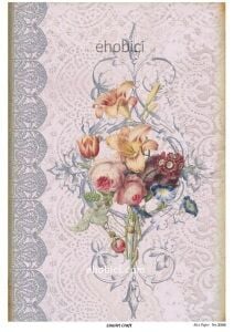 Lineart Pirinç Dekopaj Kağıdı Model - 3344