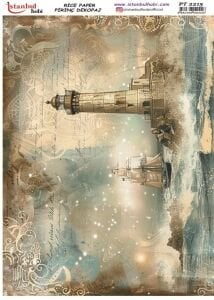 Pirinç Dekopaj Kağıdı 30x42cm PT-2215