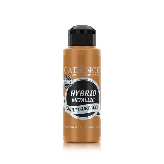 Cadence Hibrit Metalik Multisurface Boya H806 Bronz 120ml