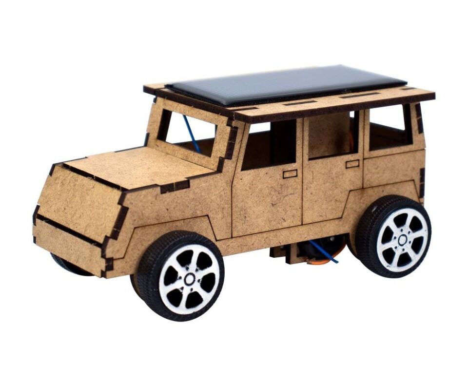 Güneş Enerjili Jeep Yapım Seti