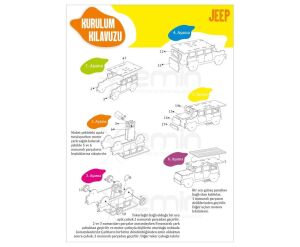 Güneş Enerjili Jeep Yapım Seti