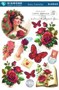 Diamond Craft Sulu Transfer 25x35cm SL045
