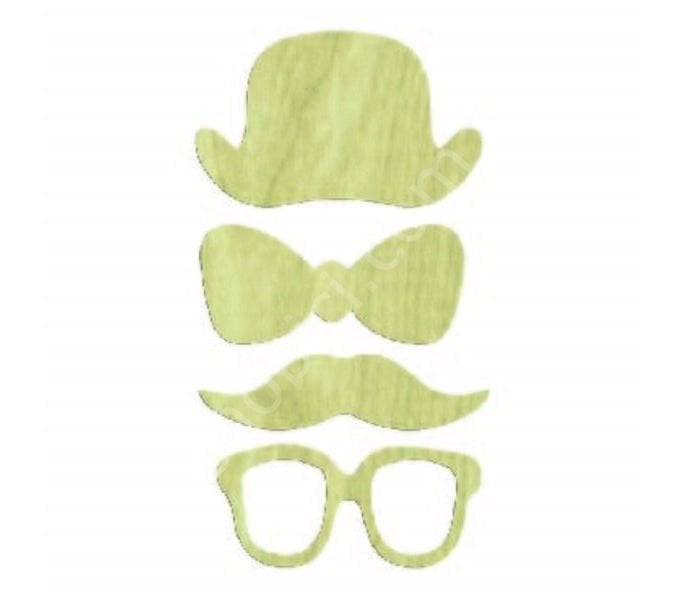 Lazer Kesim Ahşap Süsler 191