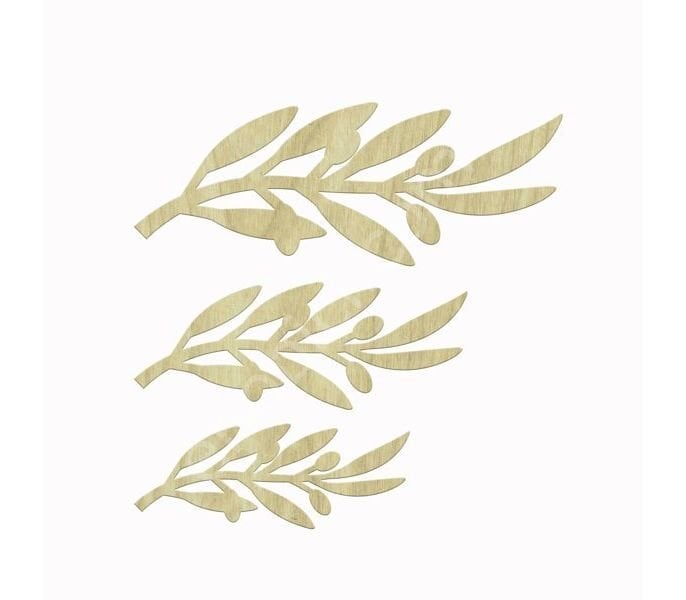 Lazer Kesim Ahşap Süsler 155