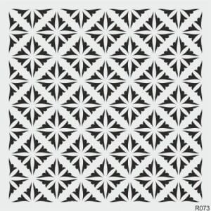 Ardışık Desen Stencil Şablon (40x40) R-073