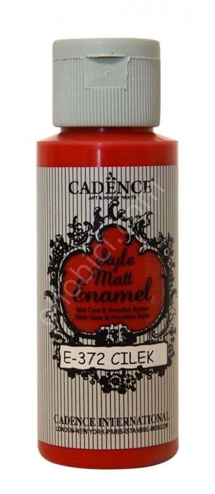 Cadence Enamel Cam ve Porselen Boyası - 372 Çilek