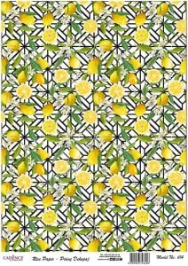 Cadence Pirinç Dekopaj Kağıdı - Model 614