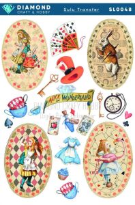 Diamond Craft Sulu Transfer 25x35cm SL048