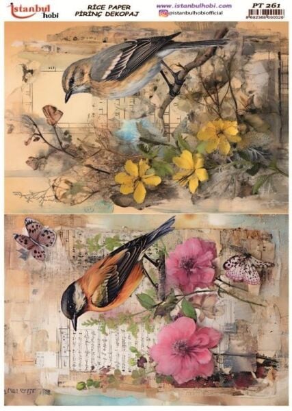 Pirinç Dekopaj Kağıdı 30x42cm PT-261