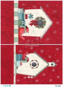 Diamond Pirinç Dekopaj Kağıdı - 1354