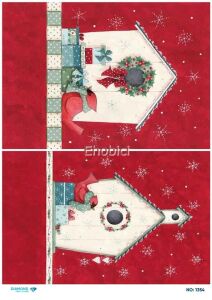 Diamond Pirinç Dekopaj Kağıdı - 1354