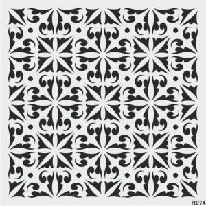 Ardışık Desen Stencil Şablon (40x40) R-074