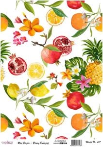 Cadence Pirinç Dekopaj Kağıdı - Model 617