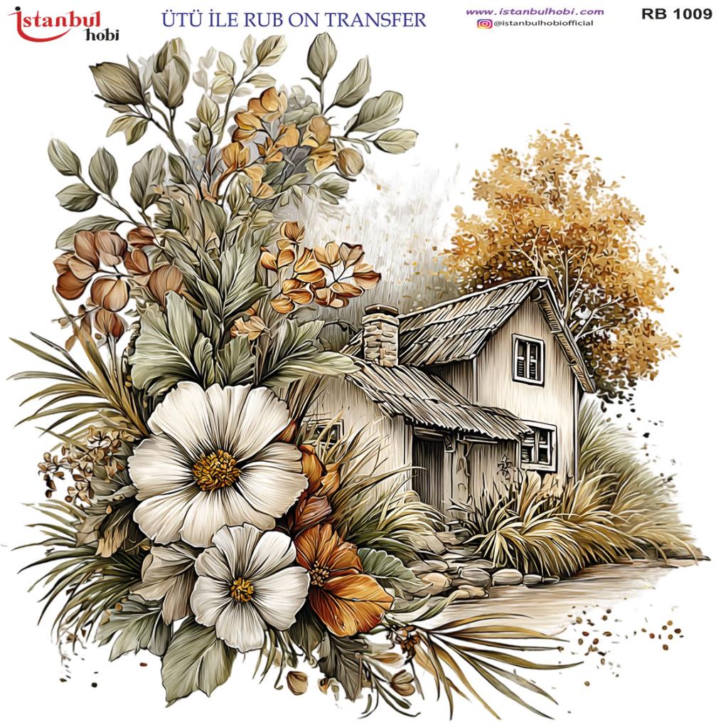 Ütü ile Rub On Transfer Kağıdı 30x30cm RB-1009