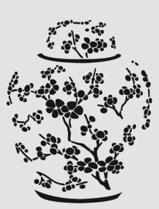 Boyutlu Desen Stencil Şablon (21x30) BY-051B