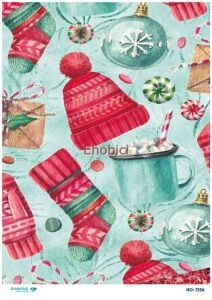 Diamond Pirinç Dekopaj Kağıdı - 1356