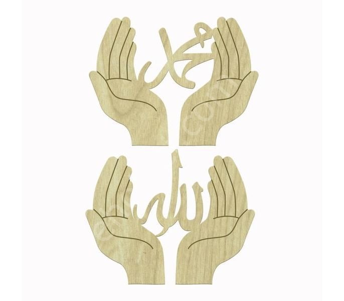 Lazer Kesim Ahşap Süsler 151