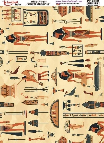 Pirinç Dekopaj Kağıdı 30x42cm PT-2718