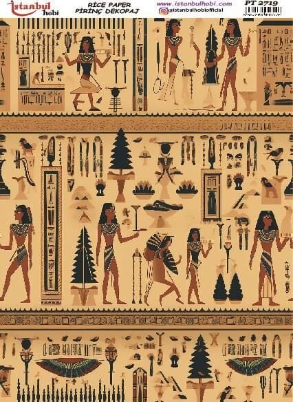Pirinç Dekopaj Kağıdı 30x42cm PT-2719