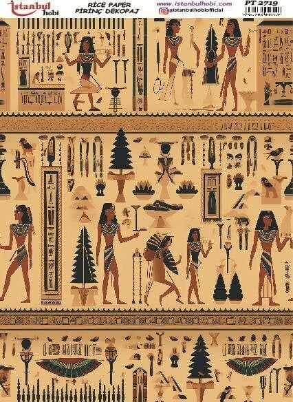 Pirinç Dekopaj Kağıdı 30x42cm PT-2719
