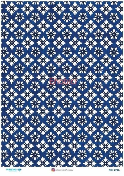 Diamond Pirinç Dekopaj Kağıdı - 2724