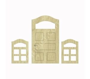 Lazer Kesim Ahşap Süsler 153