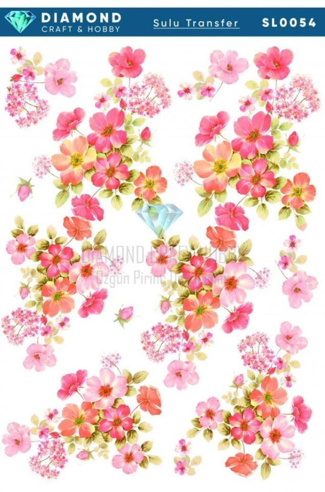 Diamond Craft Sulu Transfer 25x35cm SL054