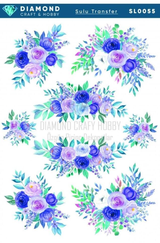 Diamond Craft Sulu Transfer 25x35cm SL055