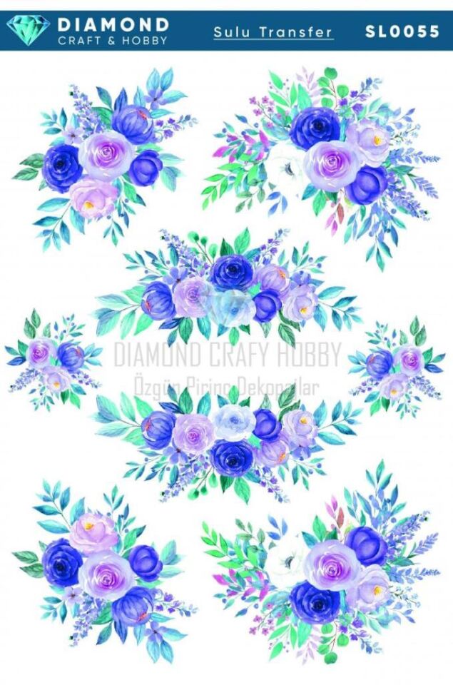 Diamond Craft Sulu Transfer 25x35cm SL055