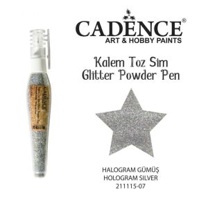 Cadence Kalem Toz Sim Halogram Gümüş 10gr