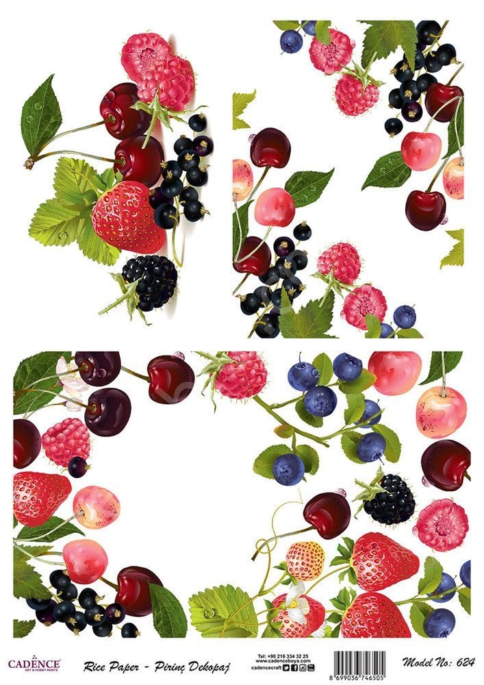 Cadence Pirinç Dekopaj Kağıdı - Model 624