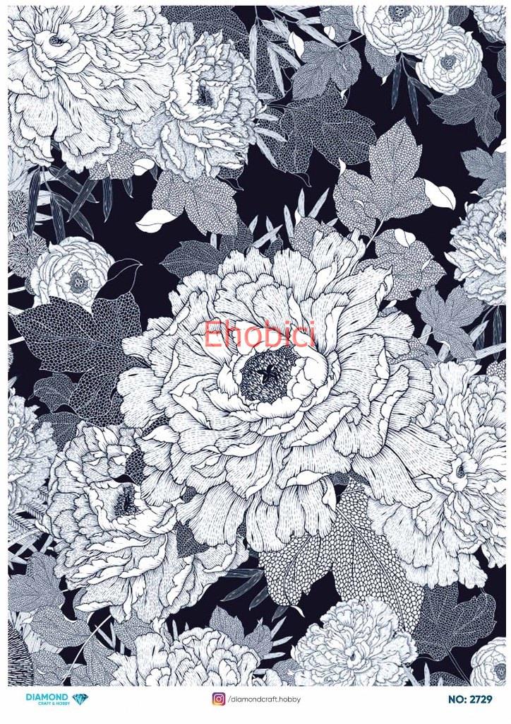 Diamond Pirinç Dekopaj Kağıdı - 2729