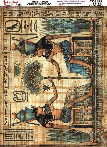 Pirinç Dekopaj Kağıdı 30x42cm PT-2755