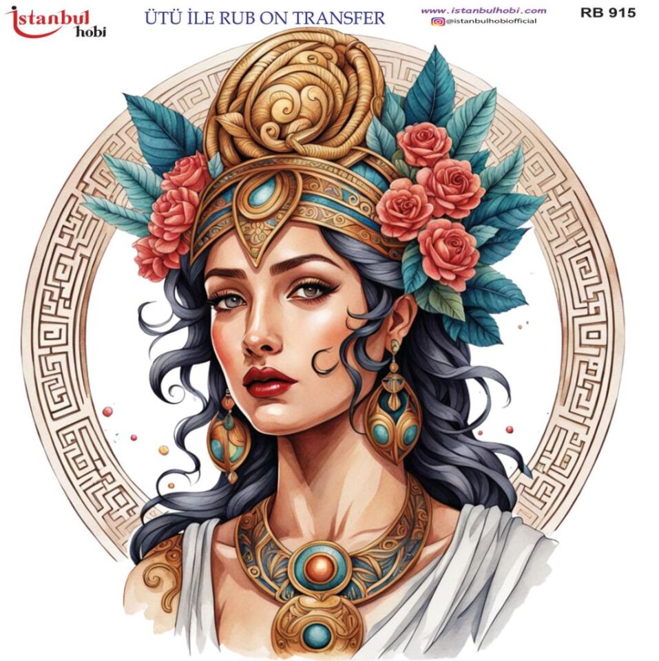 Ütü ile Rub On Transfer Kağıdı 30x30cm RB-915