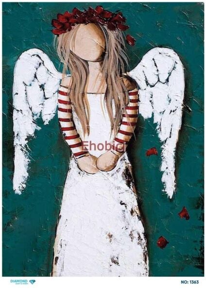 Diamond Pirinç Dekopaj Kağıdı - 1363