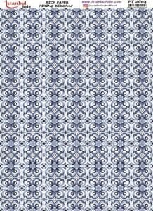 Pirinç Dekopaj Kağıdı 30x42cm PT-2604 Etnik