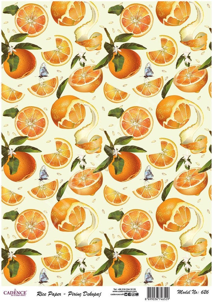 Cadence Pirinç Dekopaj Kağıdı - Model 626