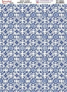 Pirinç Dekopaj Kağıdı 30x42cm PT-2622 Etnik