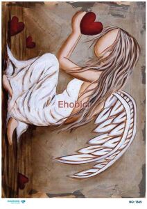 Diamond Pirinç Dekopaj Kağıdı - 1365