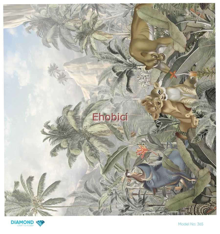 Diamond Pirinç Dekopaj Kağıdı - 365 - 30x30