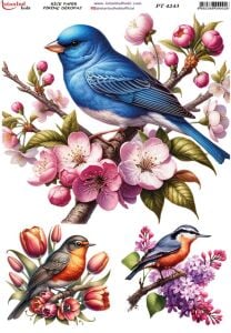 Pirinç Dekopaj Kağıdı 30x42cm PT-4243