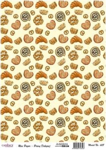 Cadence Pirinç Dekopaj Kağıdı - Model 628