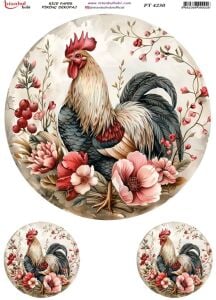 Pirinç Dekopaj Kağıdı 30x42cm PT-4230